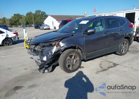 2019 Honda Cr-V Ex-L z USA, uszkodzony, nr VIN 2HKRW2H80KH668124